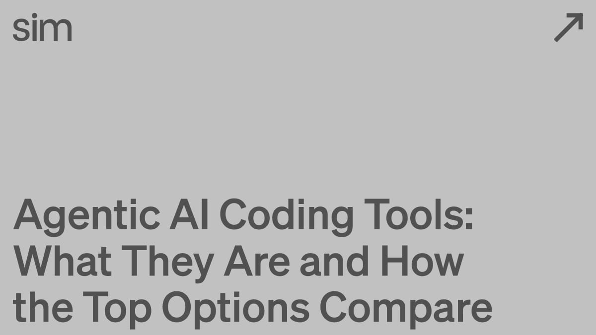 Agentic AI Coding Tools: What They Are and How the Top Options Compare